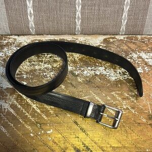 Black Leather Belt